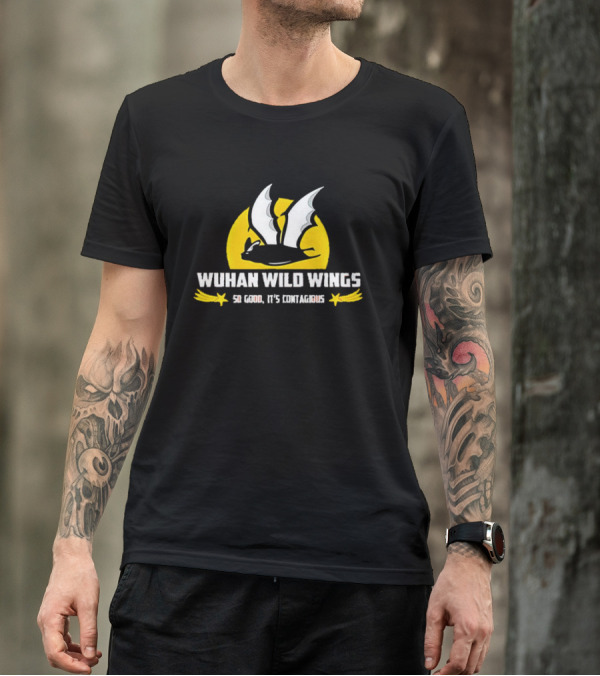 Wuhan Wild Wings So Good It's Contagious Bat T-Shirt