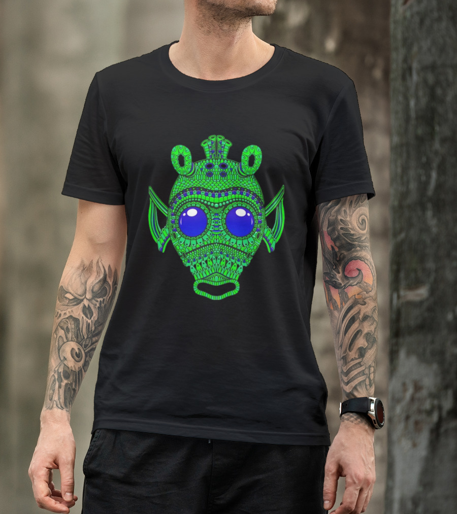 Greedo The Bounty Hunter Alien Mask T-Shirt