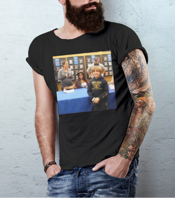 Jake Shane With Nicole Snooki Lavelle Venice Beach Surf Wear T-Shirt