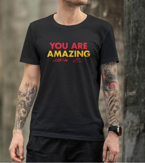 YOU ARE AMAZING Caitlin Clarkand Aliyah Boston T-Shirt