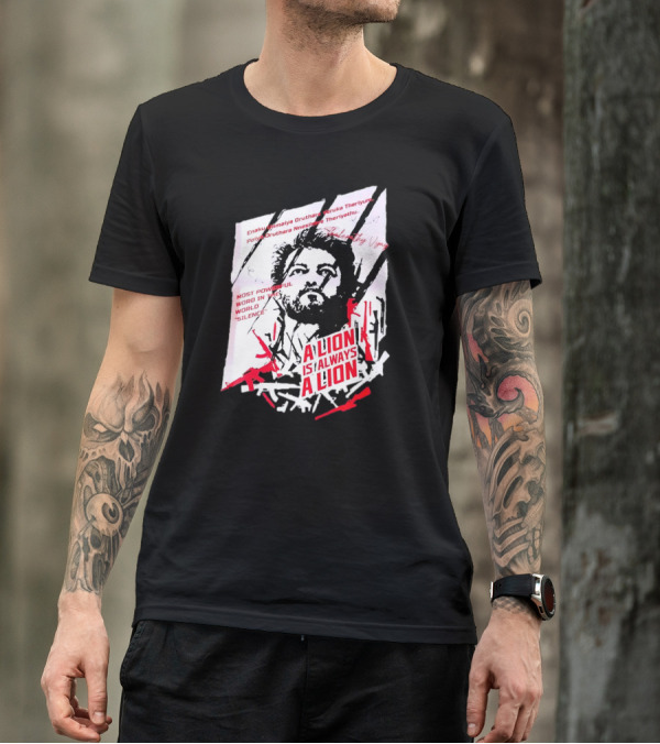 A Lion Is Always A Lion Thalapathy Vijay Most Powerful Word In The World Silence T-Shirt
