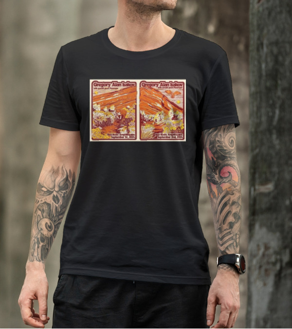 Gregory Alan Isakov With Special Guest Red Rocks Amphitheatre September 1st 2nd T-Shirt