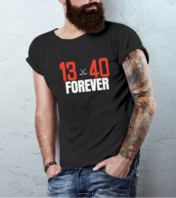 Johnny Gaudreau Hockey 13 40 Forever T-Shirt
