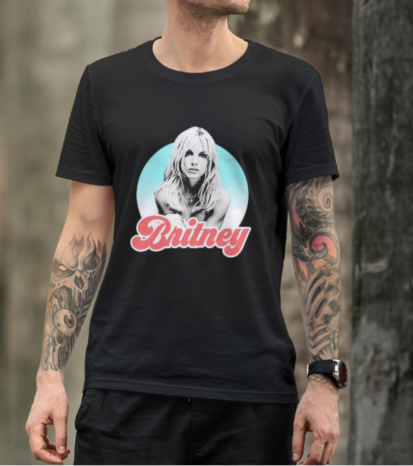 Britney Spears Retro Style Bootleg Fan T-Shirt