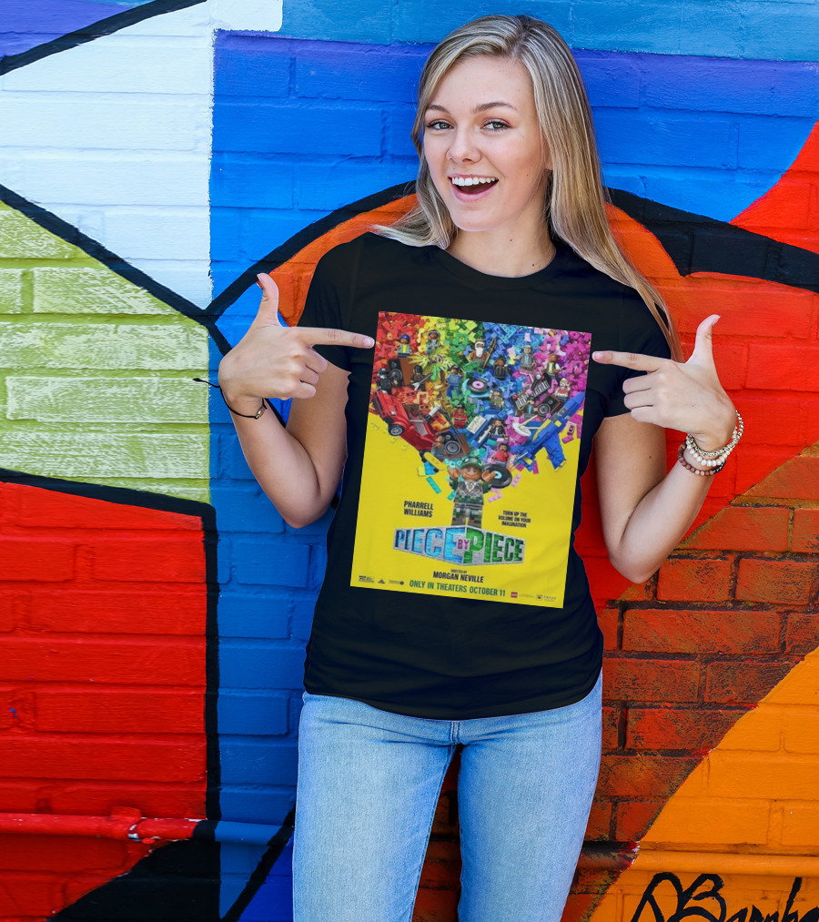 PHARRELL WILLIAMS PIECE BY PIECE TURN UP THE VOLUME OF YOUR IMAGINATION RELEASING IN THEATERS OCTOBER 11 T-Shirt