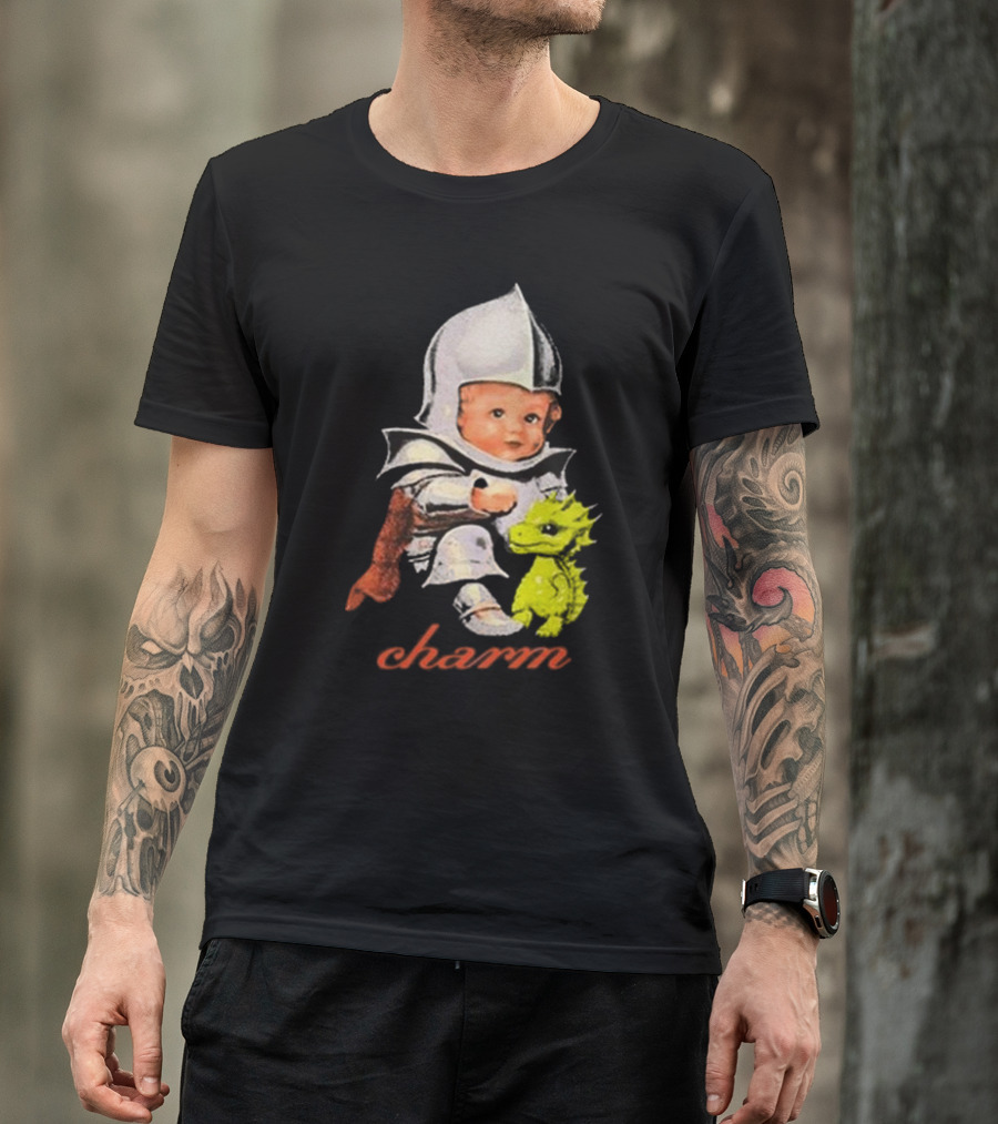 Claire Cottrill Charm Dragon Knight Baby T-Shirt