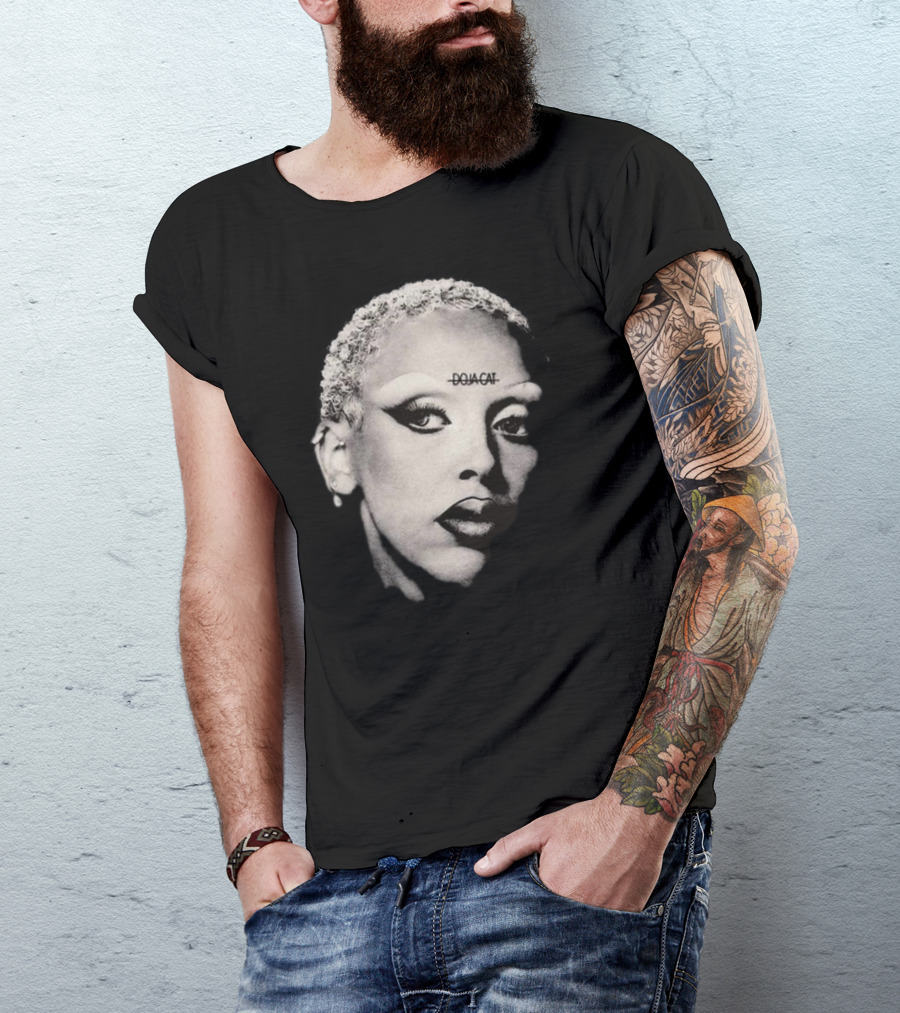 Doja Cat Claude Monochrome T-Shirt