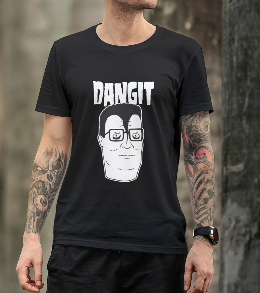 Hank Hill Danzig Mashup Dangit Face T-Shirt