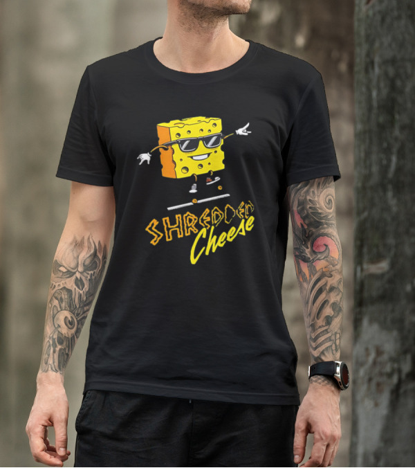 Shredded Cheese Skating Sunglasses Skateboard 2.0 T-Shirt