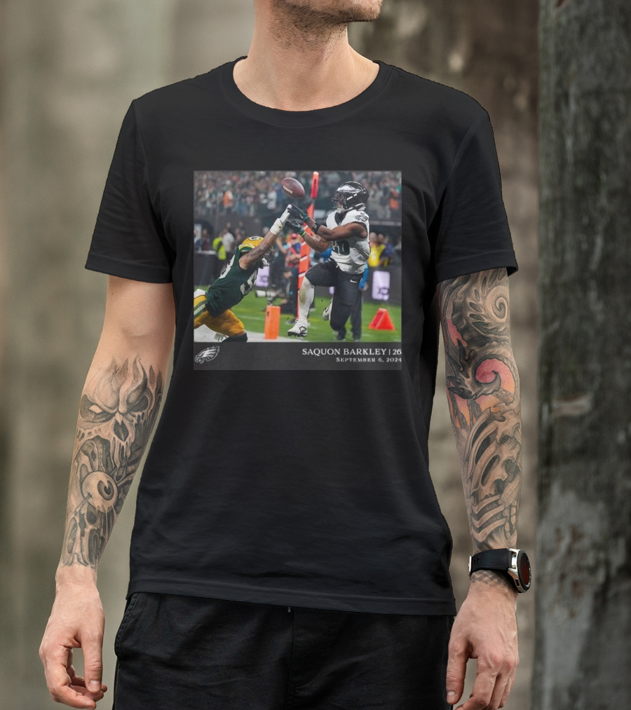 Saquon Barkley Philadelphia Eagles NFL September 6 T-Shirt