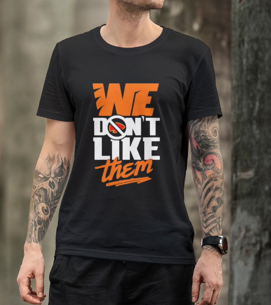 Cincinnati Bengals We Don't Like Them Sports Rivalry T-Shirt