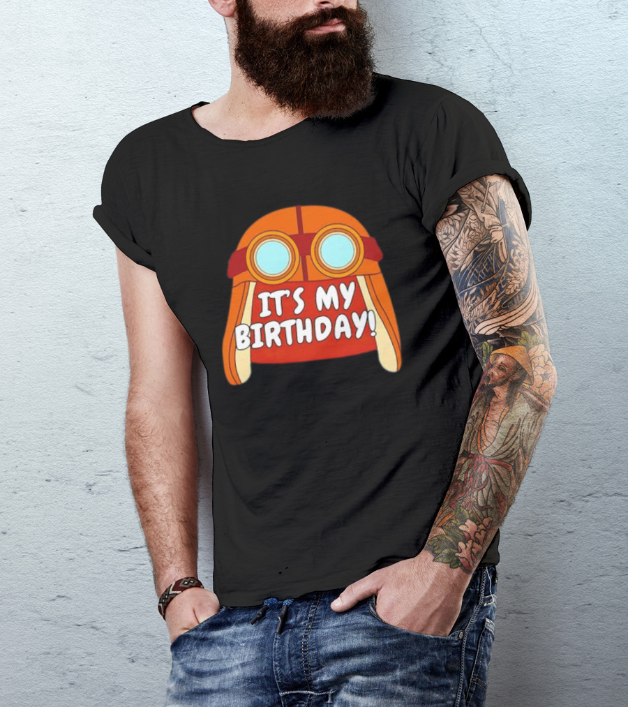 Danny Go It's My Birthday Pilot Goggles T-Shirt
