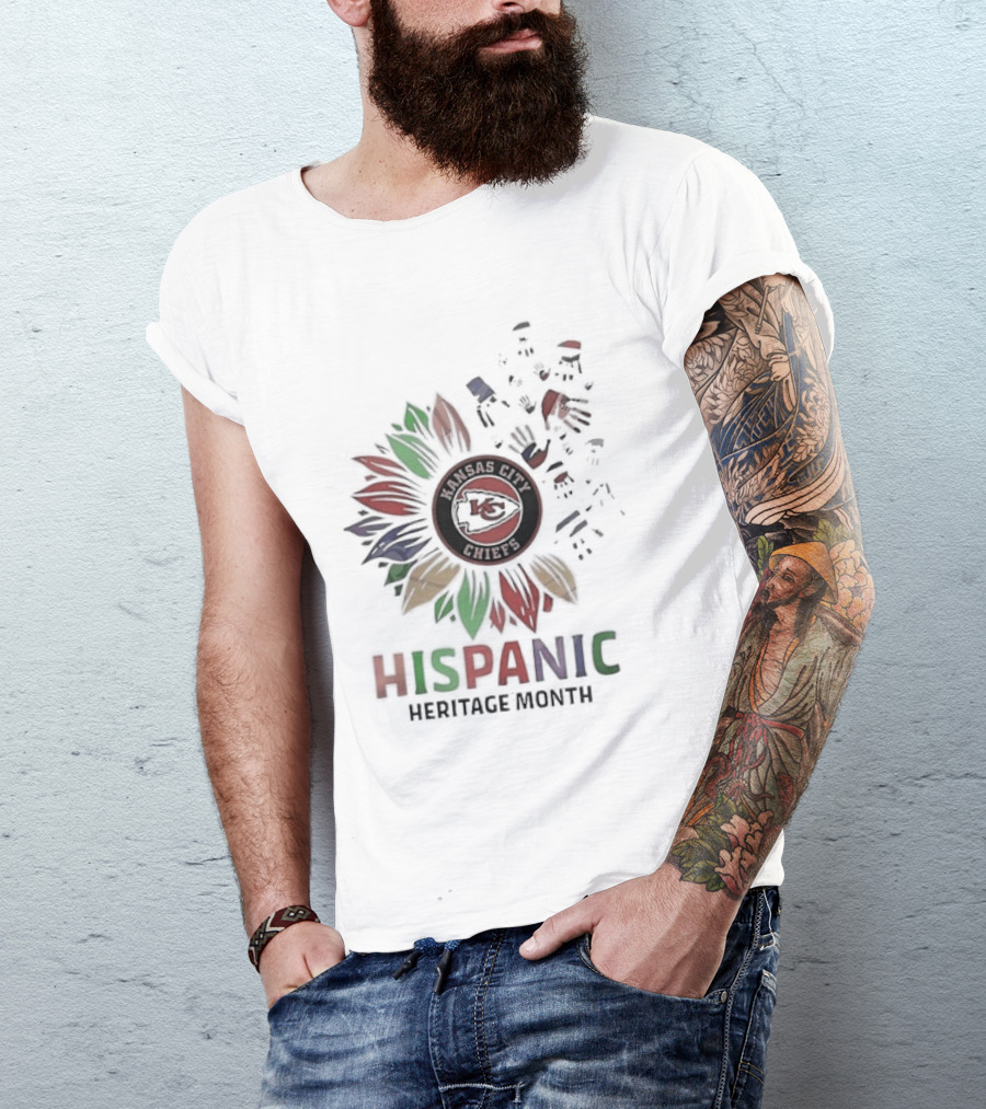 Kansas City Chiefs Hispanic Heritage Month T-Shirt
