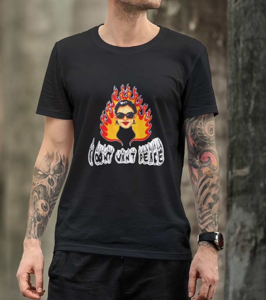 Katie Maloney I Don’t Want Peace Flaming Sunglasses T-Shirt