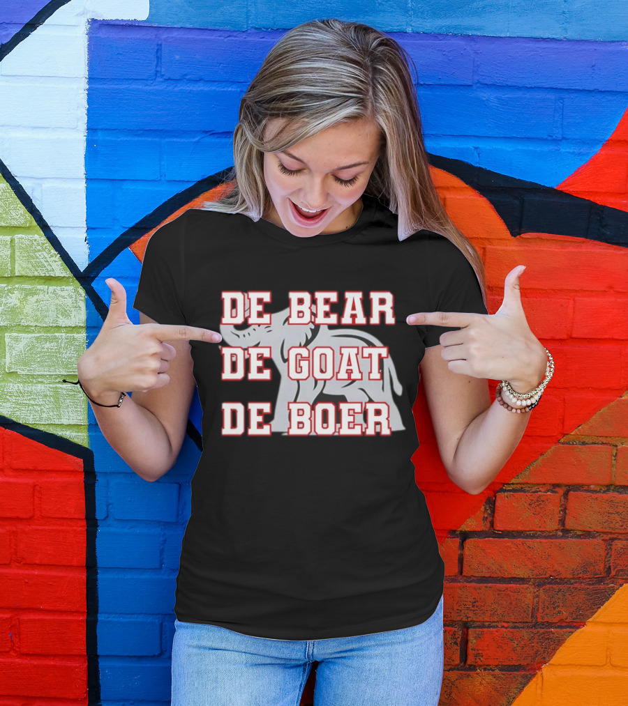 De Bear De Goat De Boer Elephant T-Shirt