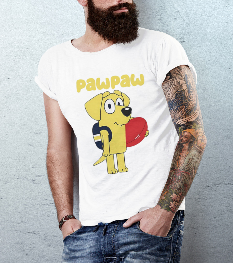 Pawpaw Lucky Football Cartoon Shannon Sharpe T-Shirt