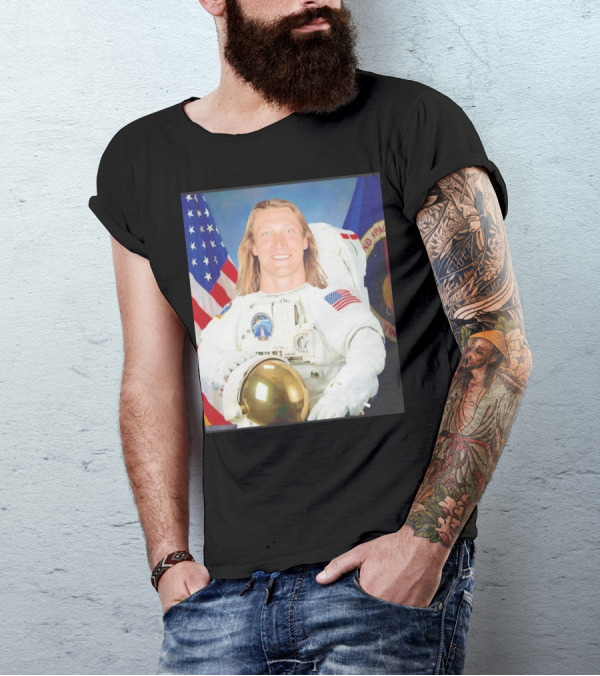 Trevor Lawrence Jacksonville Jaguars Win A Game Or Go To The Moon Astronaut USA Flag T-Shirt