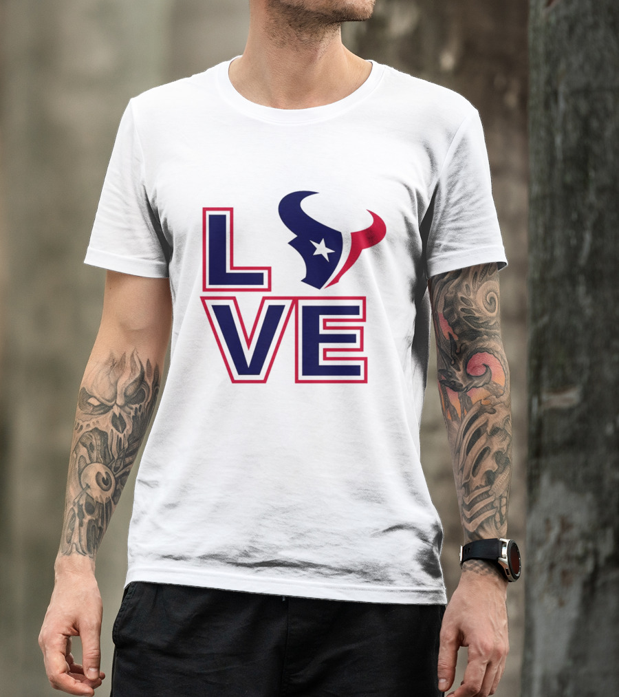 Houston Texans NFL Love Football Season T-Shirt