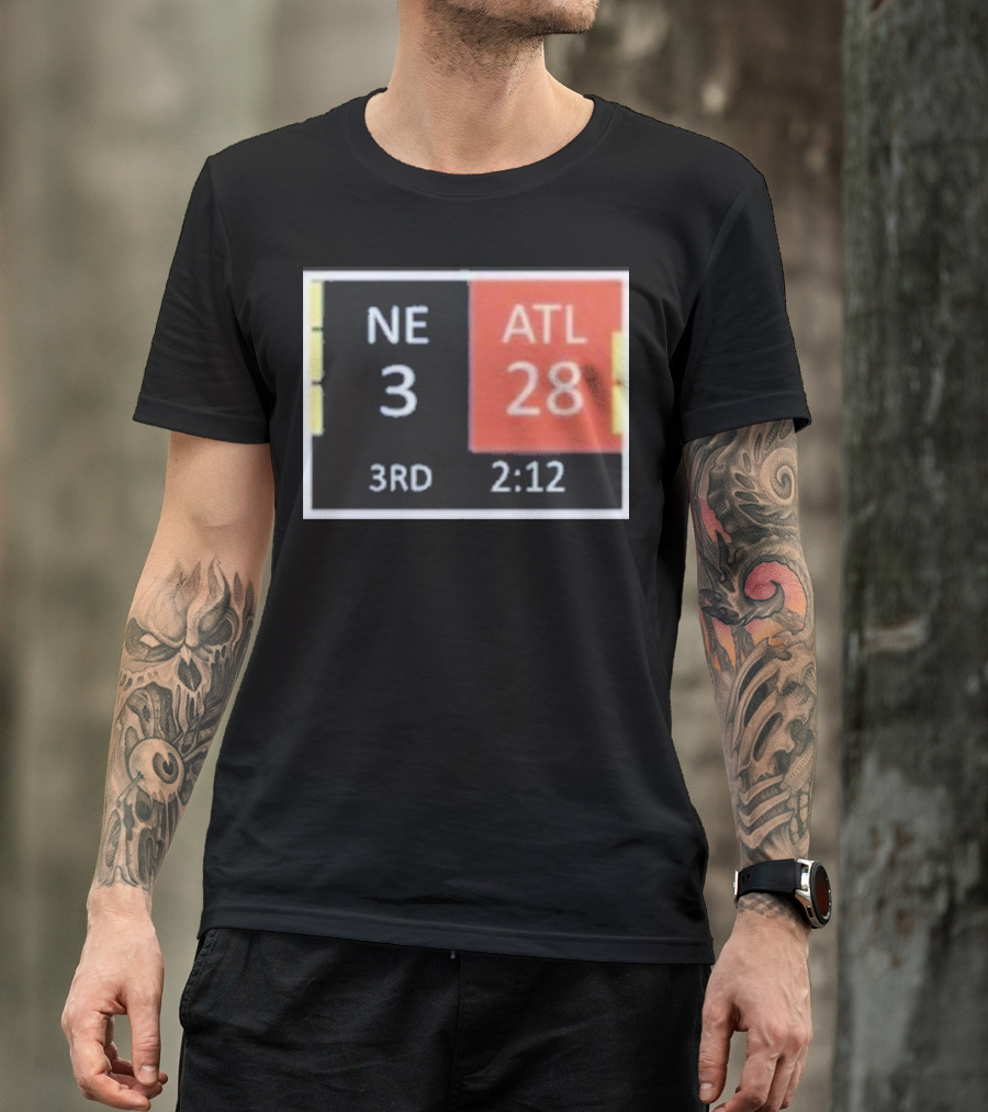 Tom Brady Greatest Comeback NE 3 ATL 28 3rd 2:12 T-Shirt