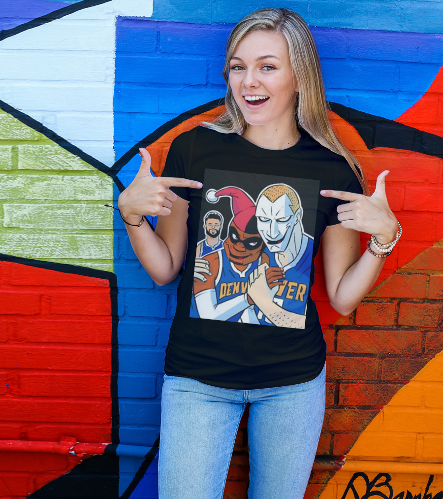 Jokic Russ Jokic Russell Westbrook Denver Nuggets Basketball Jokic Comic T-Shirt