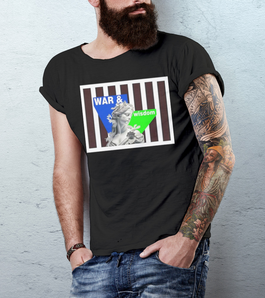 War And Wisdom Statue T-Shirt