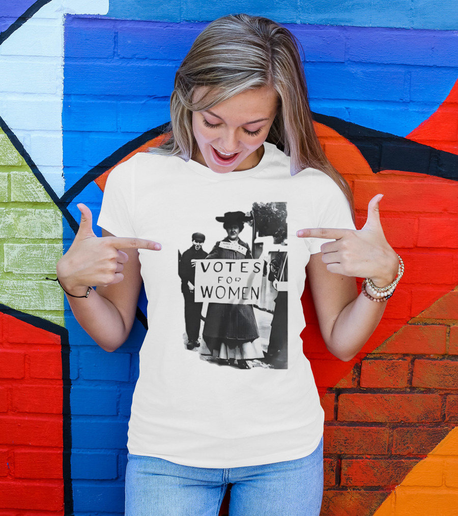 Votes For Women Vintage Suffragette Protest Historical Movement MJ Spider-Man Far From Home T-Shirt