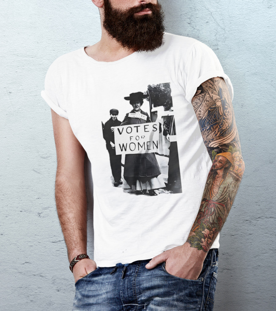 Votes For Women Vintage Suffragette Protest Historical Movement MJ Spider-Man Far From Home T-Shirt