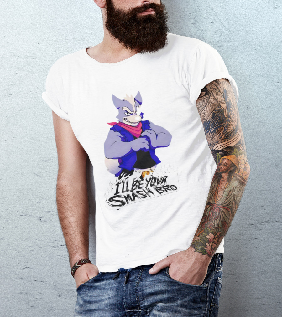 I'll Be Your Smash Bro Wolf Furry T-Shirt