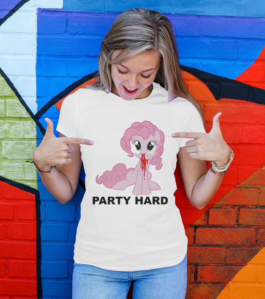 Pink Pony Party Hard T-Shirt
