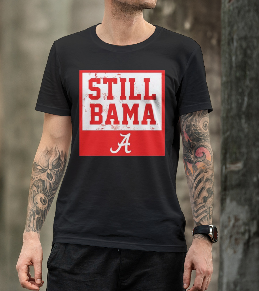 Alabama Crimson Tide Football Still Bama Retro A T-Shirt
