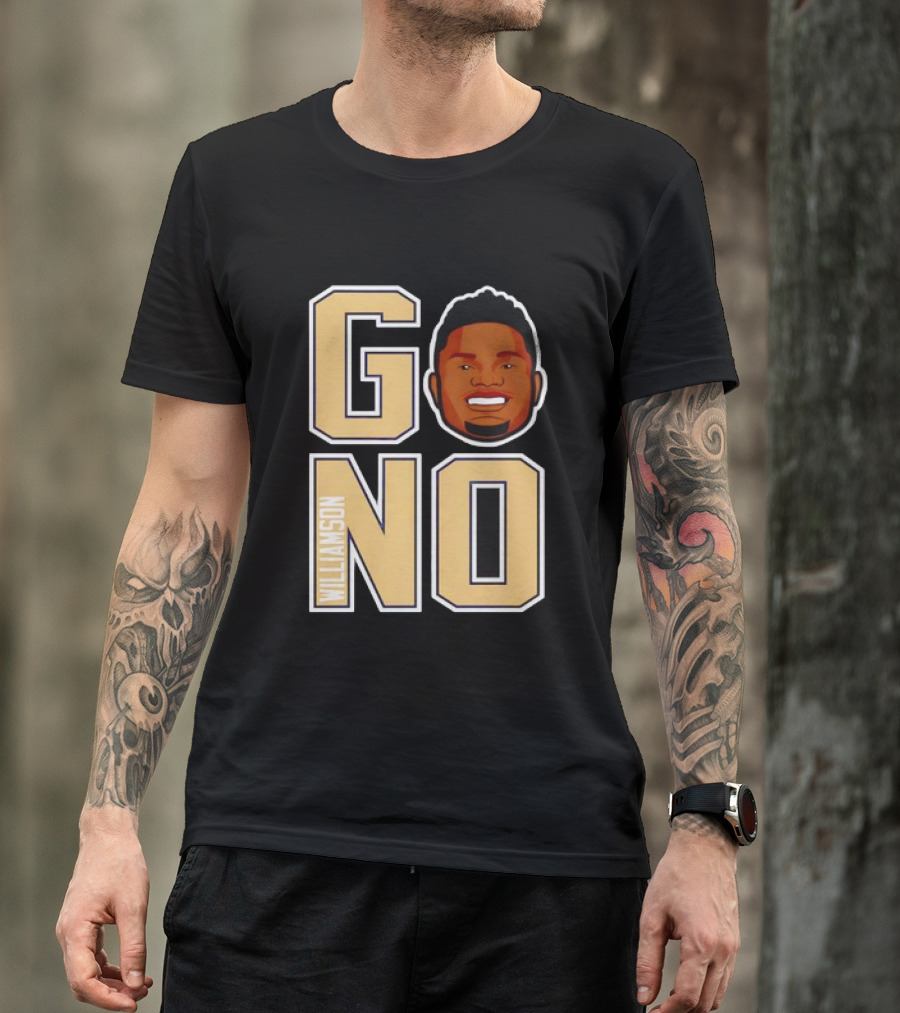 Zion Williamson GO NO Face Basketball T-Shirt