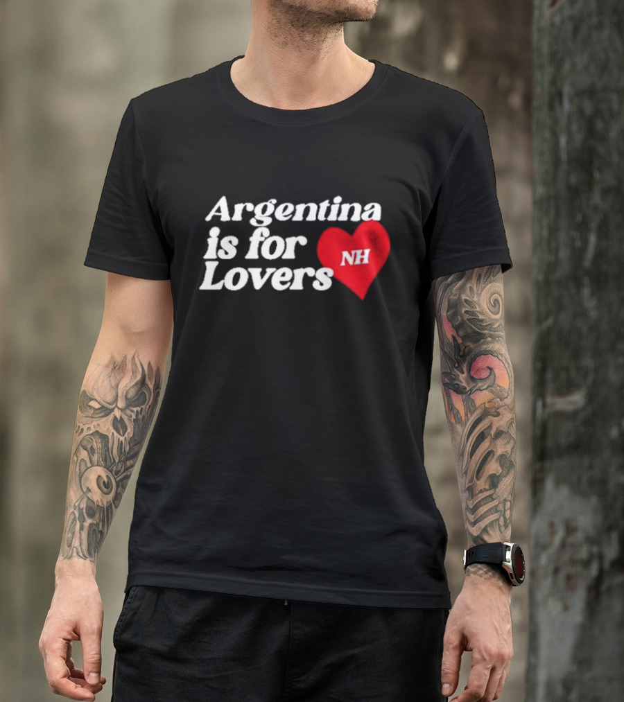 Niall Horan Argentina Is For Lovers Heart NH T-Shirt
