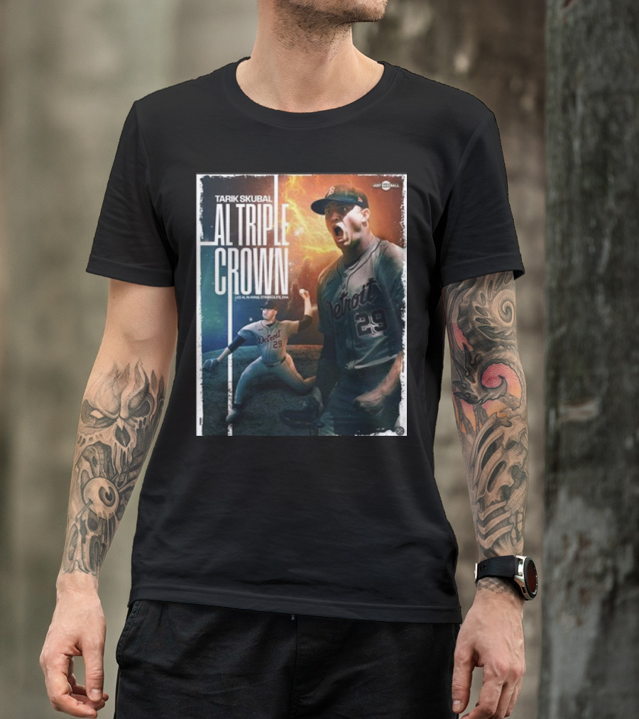 TARIK SKUBAL DETROIT 29 AL TRIPLE CROWN T-Shirt