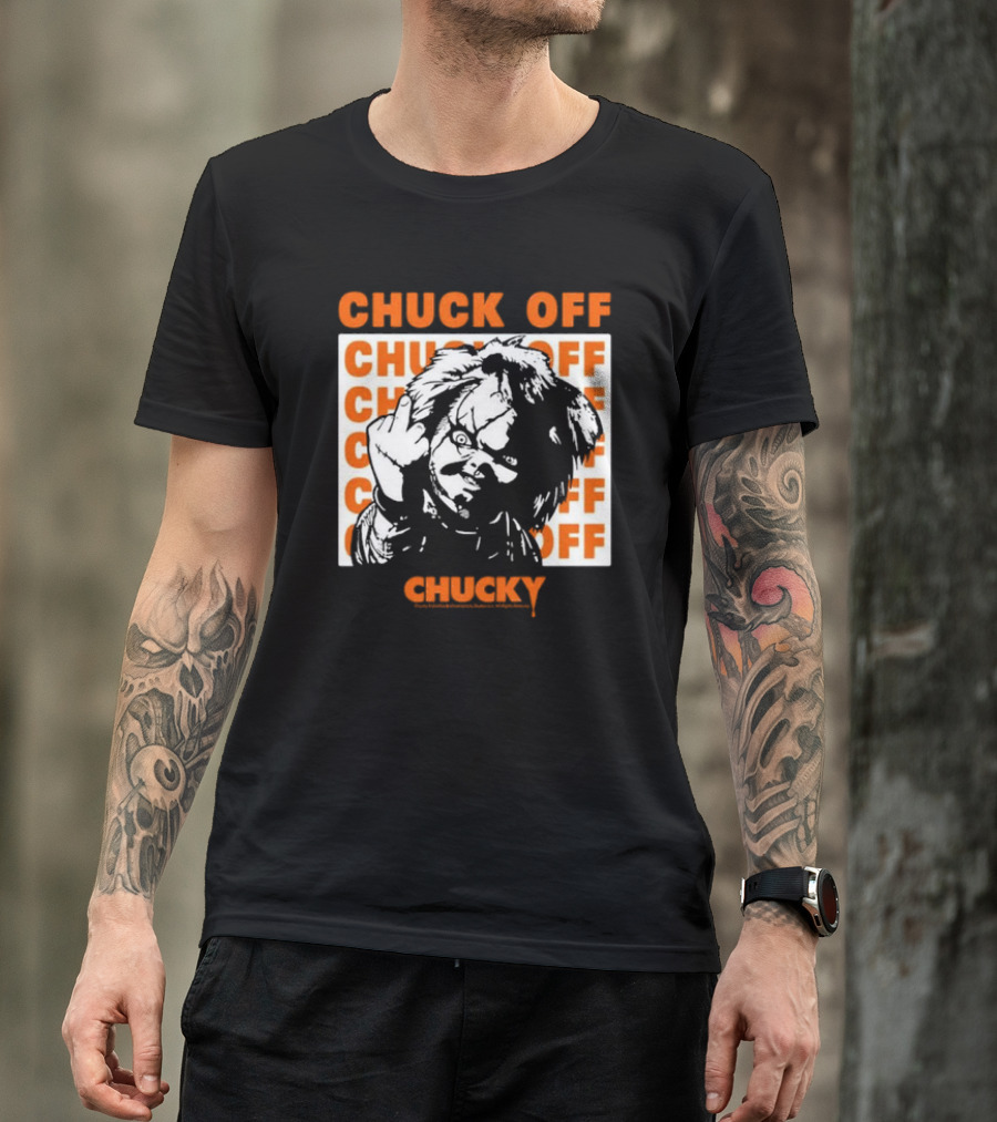 Chuck Off Chucky Horror Icon Society T-Shirt