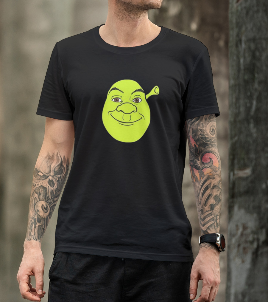 Phil Lester Shrek Big Face Smile T-Shirt