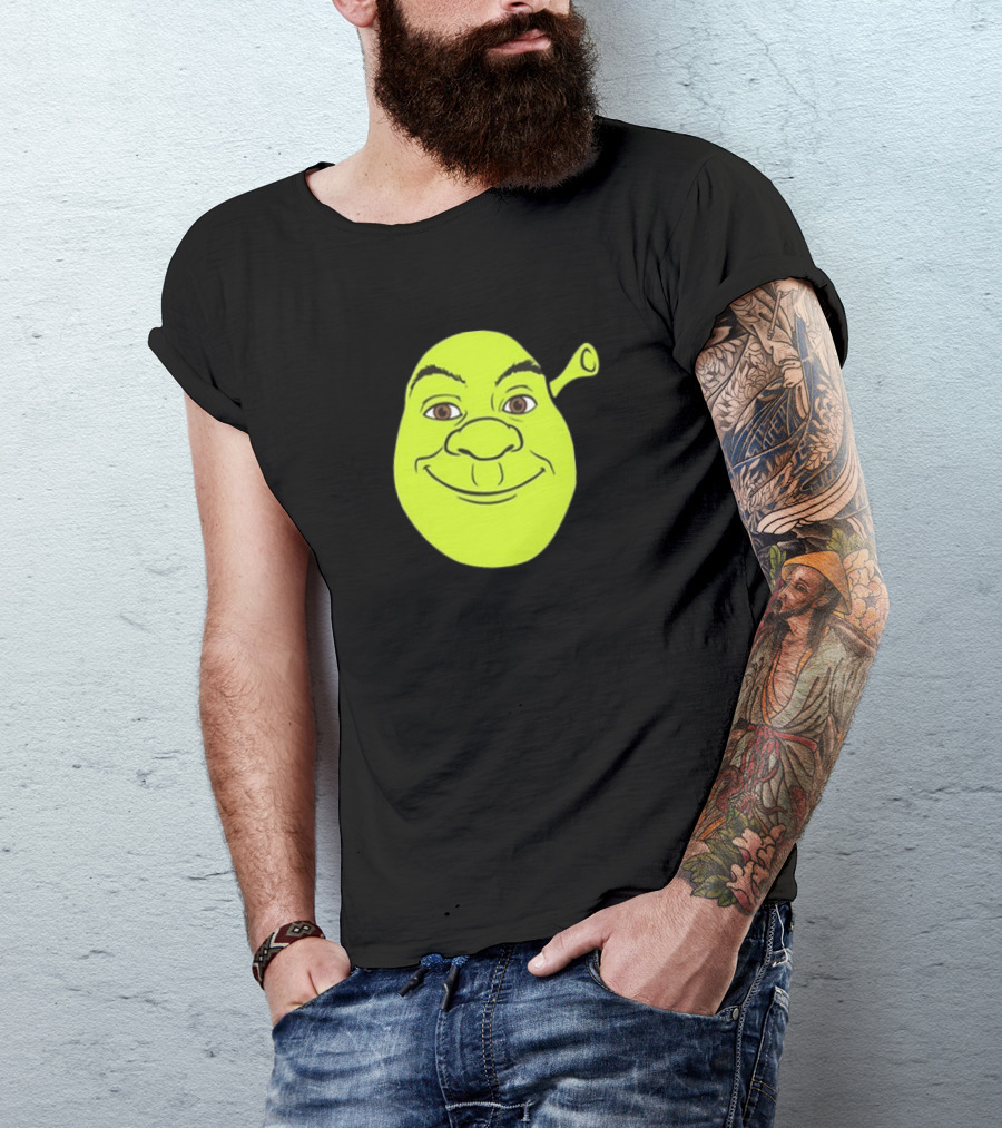 Phil Lester Shrek Big Face Smile T-Shirt