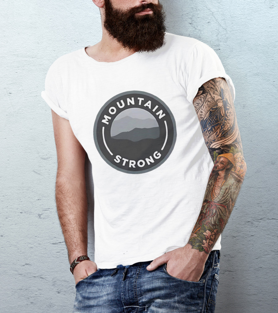 Tennessee Volunteers Mountain Strong Support Hurricane Helene T-Shirt
