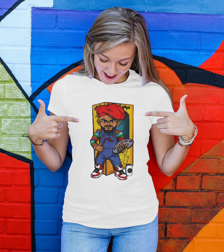 The Real McCoy JDX Cartoon Artist With Palette And Brush T-Shirt