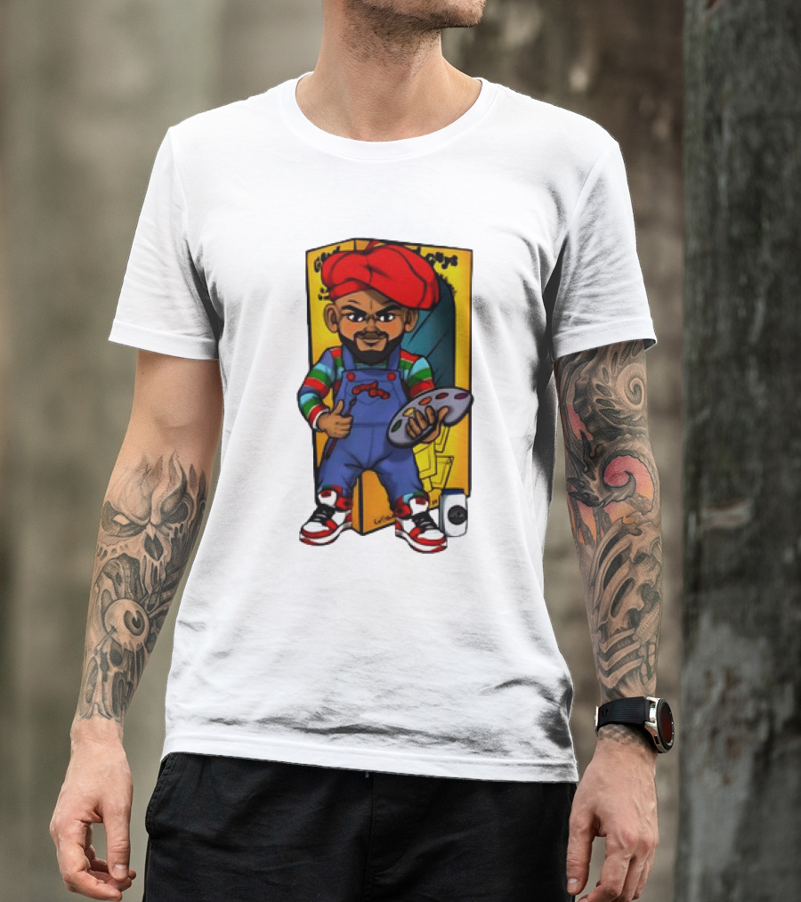 The Real McCoy JDX Cartoon Artist With Palette And Brush T-Shirt
