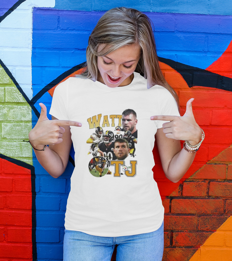 Watt Tj Pittsburgh Steelers Football 90 T-Shirt