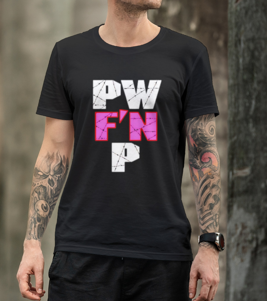 Chris Havius PW F’N P Retro Barbed Wire T-Shirt