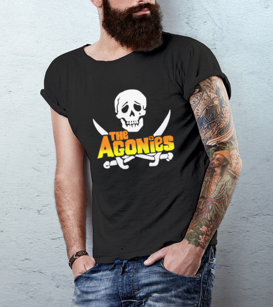 The Agonies Skull Crossbones T-Shirt