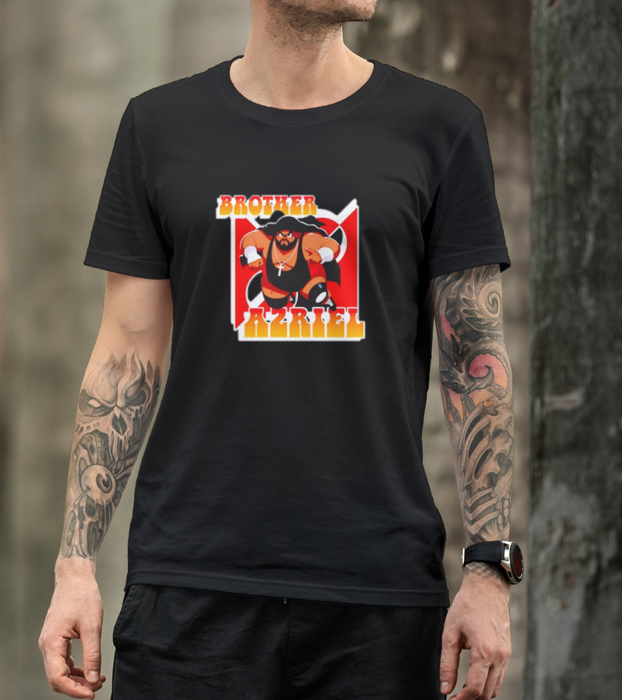 Brother Azriel Superhero Cartoon Character T-Shirt