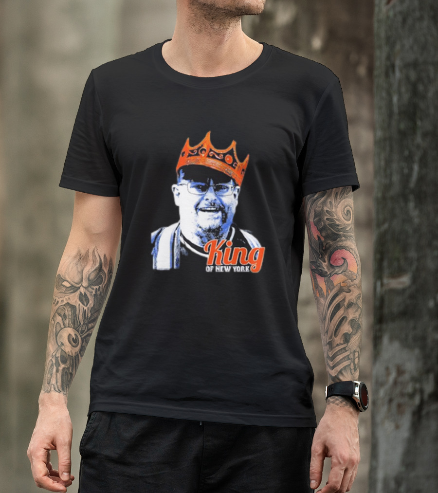 King Of New York Baseball Frank Fleming T-Shirt