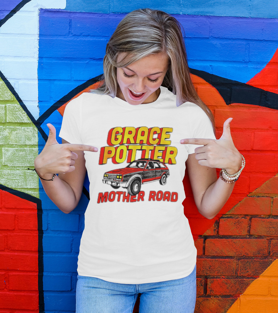 Grace Potter Mother Road Retro Car T-Shirt