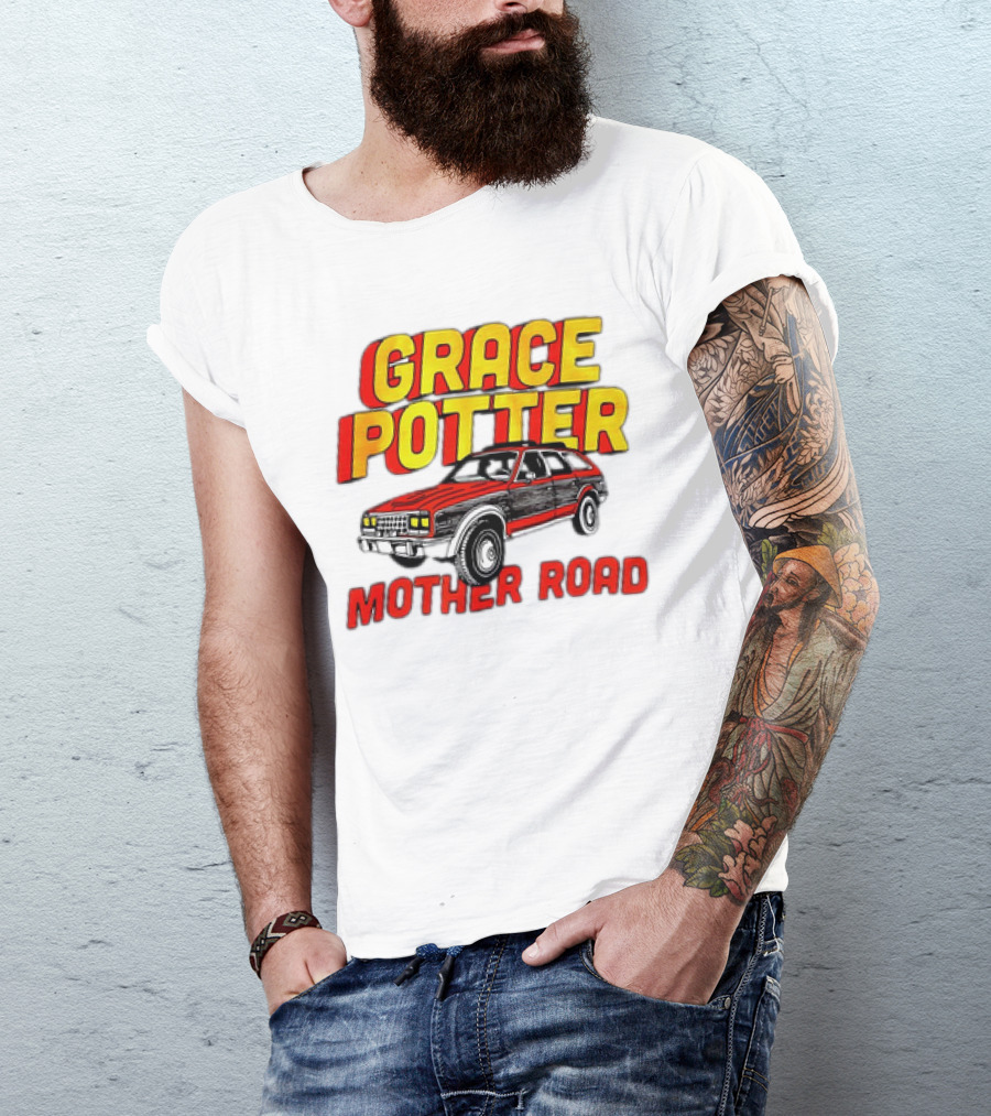 Grace Potter Mother Road Retro Car T-Shirt