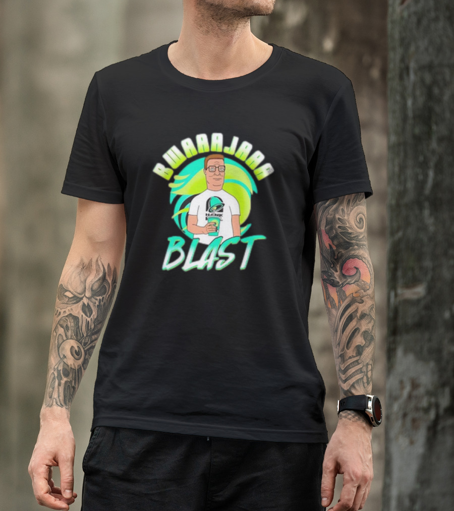 Bwaaajaa Blast Cartoon Retro H Fuel T-Shirt