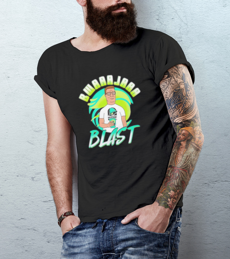 Bwaaajaa Blast Cartoon Retro H Fuel T-Shirt