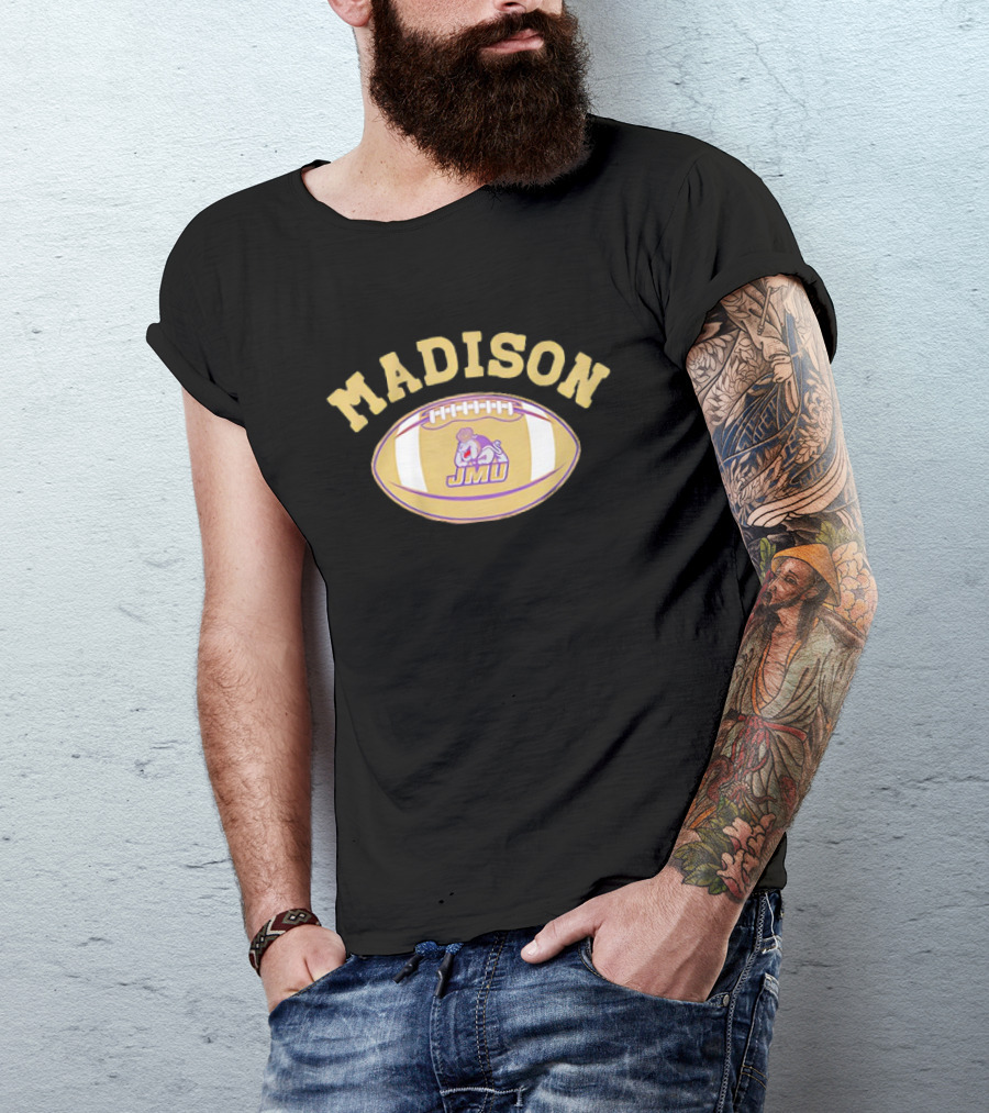 Madison JMU Dukes Vintage Football T-Shirt
