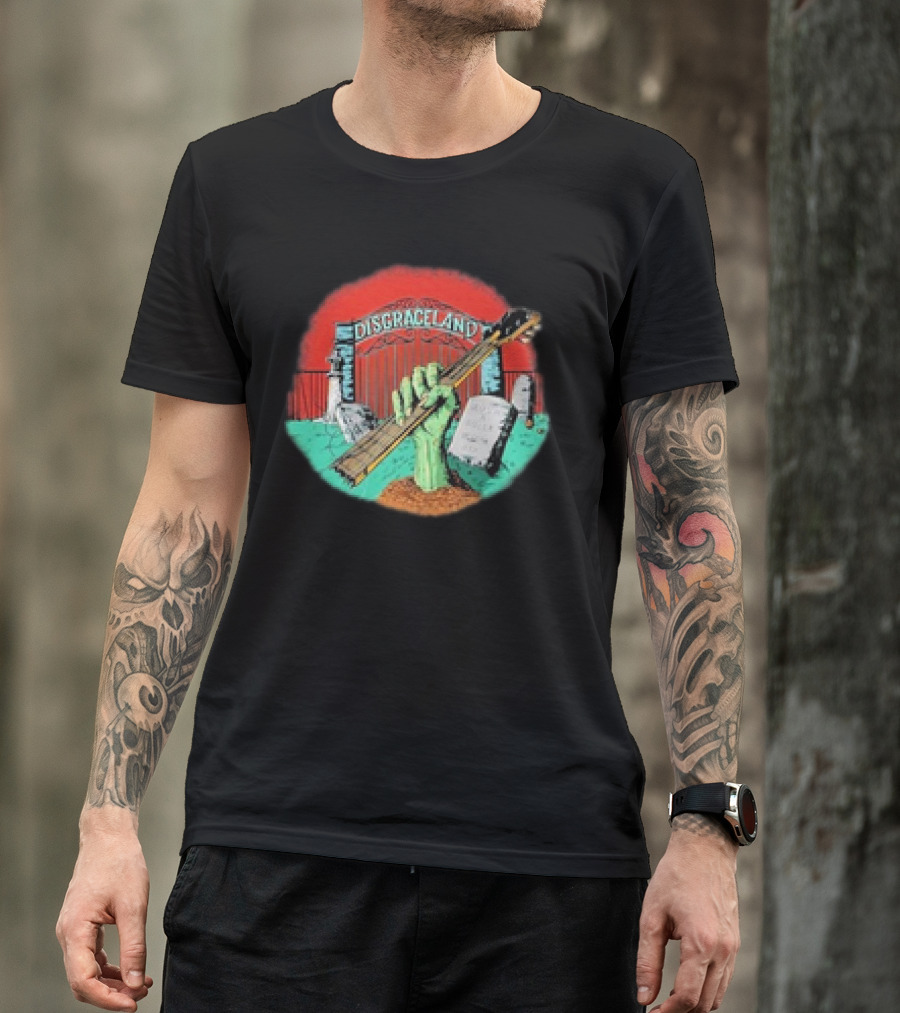 Disgraceland Double Elvis Graveyard T-Shirt